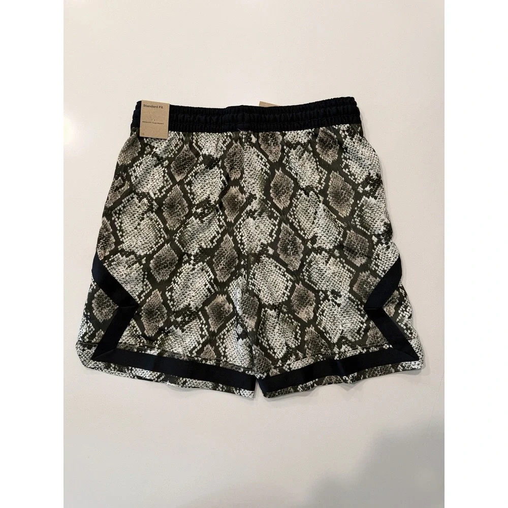 Jordan Sport Dri-FIT Mesh Diamond Shorts Snakeskin HF9907-133 Mens Medium